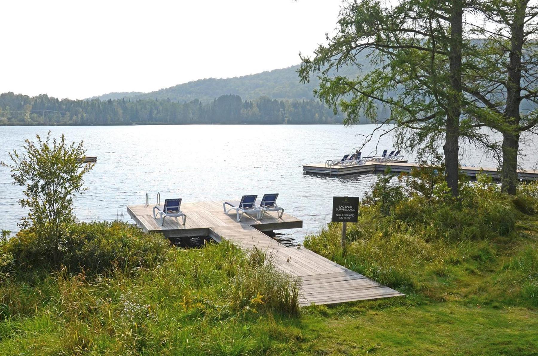 Lakefront Mountain View Remote Work - 1 Bd Suite Lac-Superieur Exterior foto